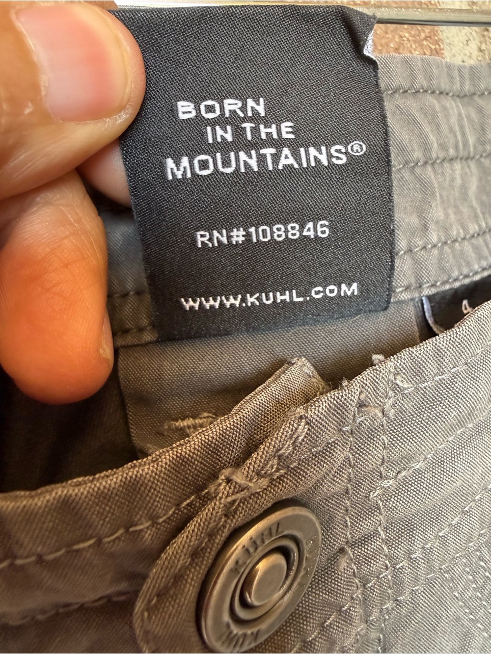 KÜHL Women’s Hiking Trail Pants Gray Size 4 Regular Outdoor Adventure - Picture 5 of 7